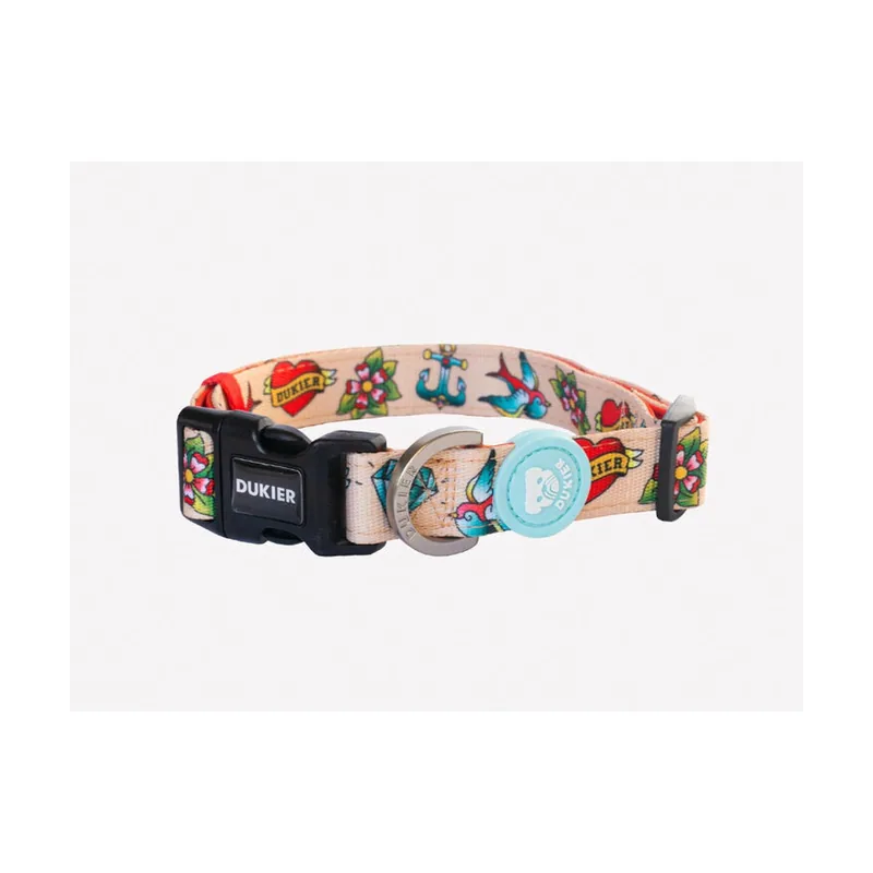Dukier Collar Estampado Tattoo para perros