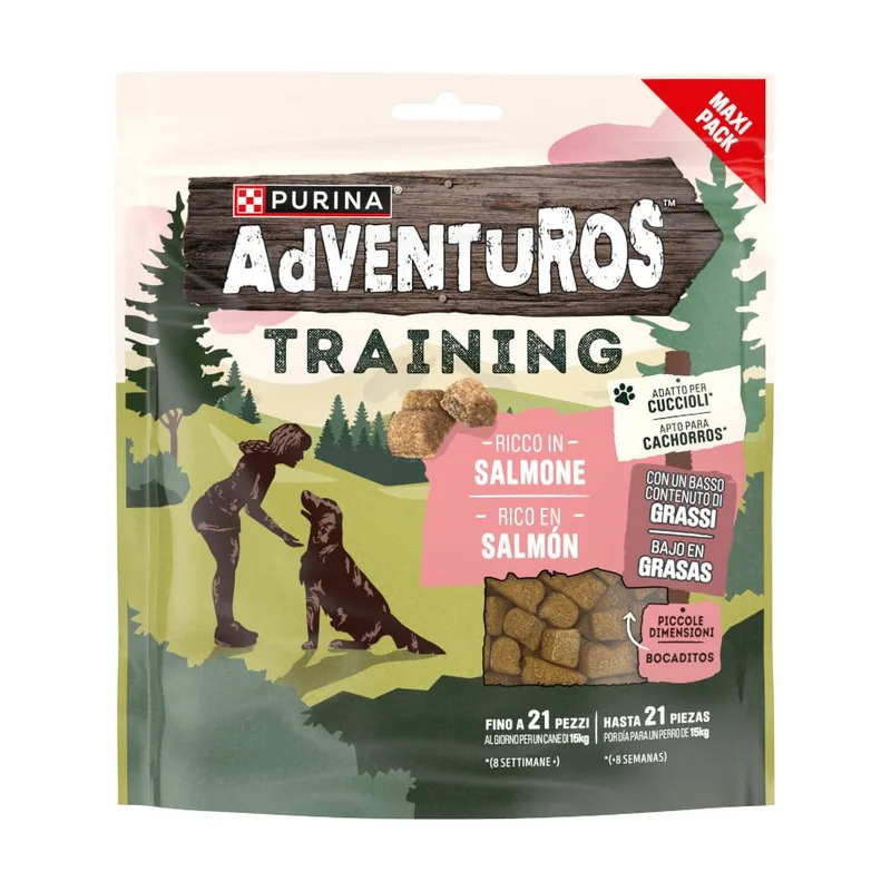 Adventuros 250 g Training Bocaditos de Salmón