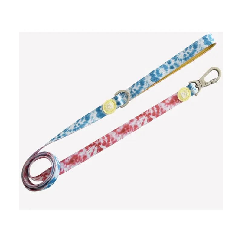 Dukier Correa Estampado Tie Dye para perros