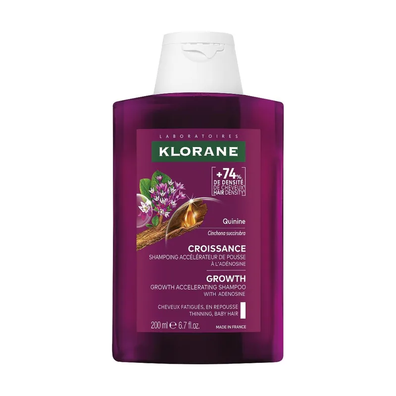 Klorane Quinina Champú Fortificante del Crecimiento 200 ml