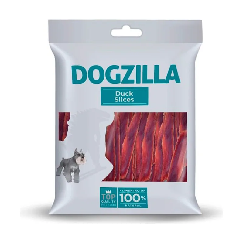 Dogzilla 90 g Láminas de pato