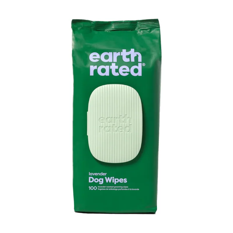 Earth Rated Toallitas Húmedas Lavanda para perros