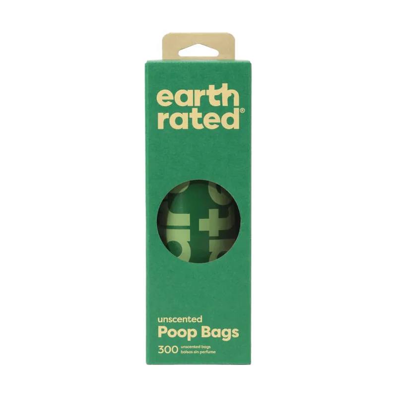 Earth Rated Bulk Single Roll Bolsas Higiénicas para heces de perro