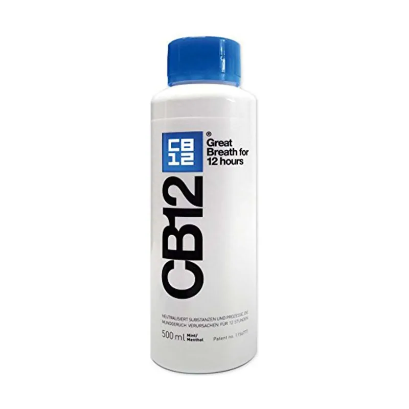 Mylan CB12 Aliento controlado 12 horas. Colutorio Halitosis 500 ml