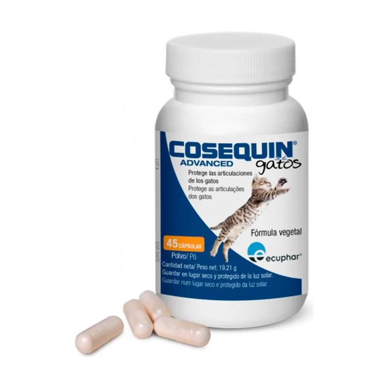 Cosequin 45 comprimidos Ecuphar Advanced Condroprotector Articular para gatos