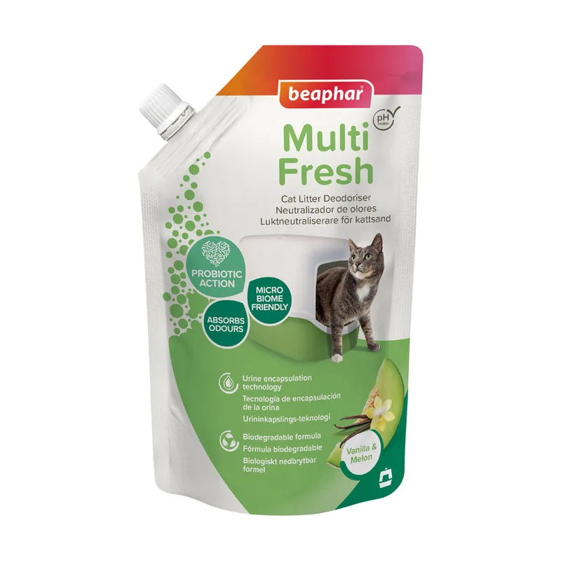 Beaphar Multi Fresh Vainilla y Melón Neutralizador de olores para gatos