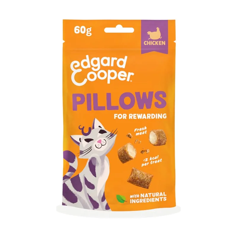 Edgard & Cooper 60 g Bocaditos Pillows Pollo