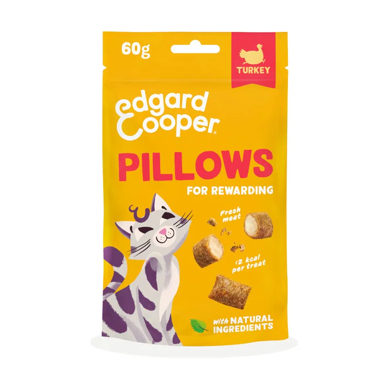 Edgard & Cooper 60 g Bocaditos Pillows Pavo