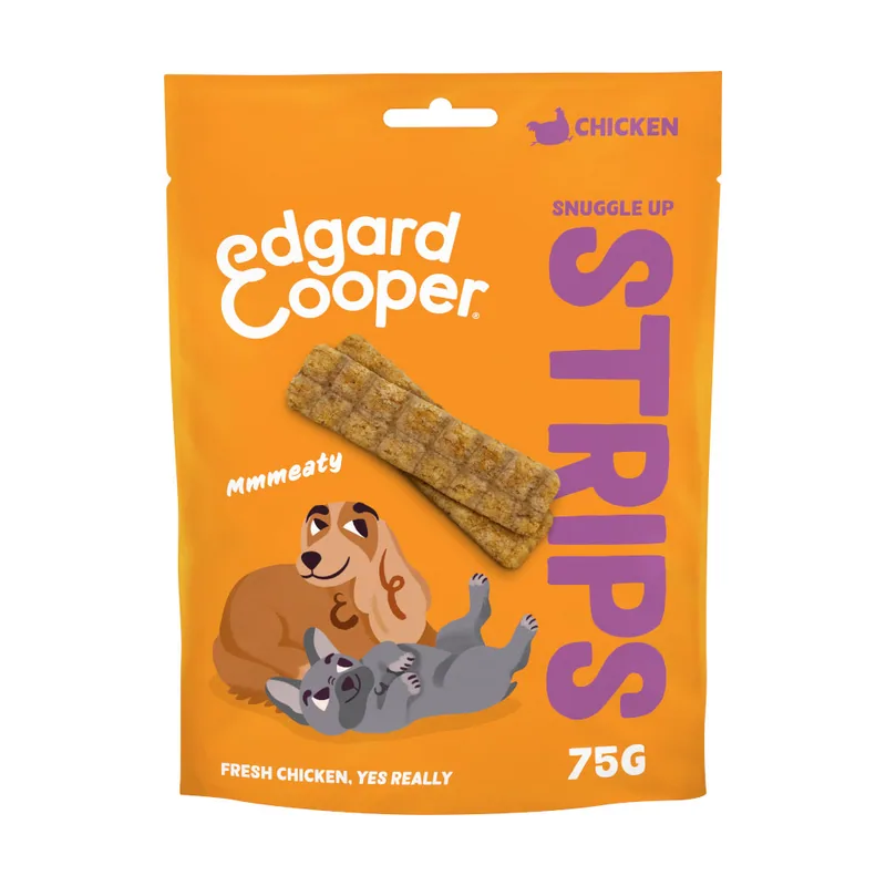 Edgard & Cooper 75 g Tiras de Pollo snack