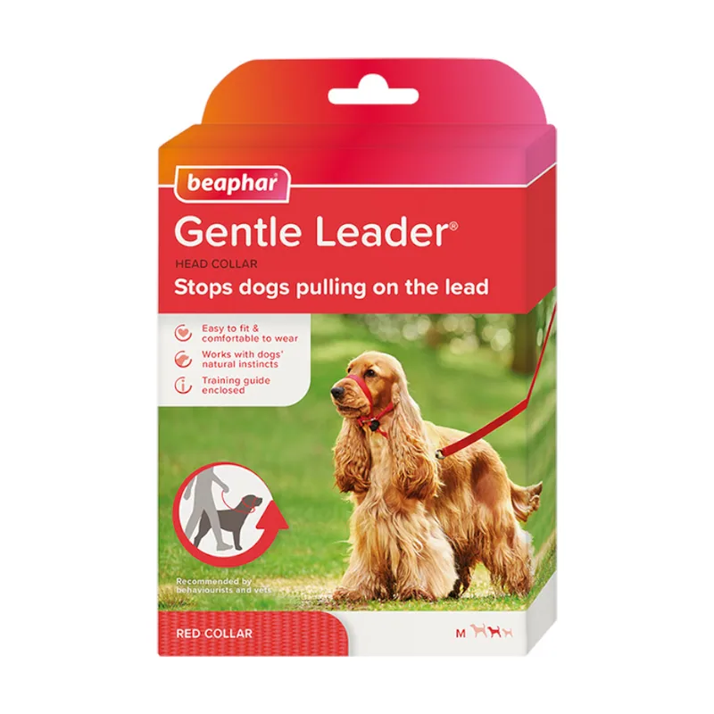Beaphar Gentle Leader Collar de adiestramiento Rojo para perros