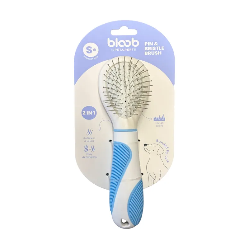 Bloob Cepillo Púas y Cerdas para perros