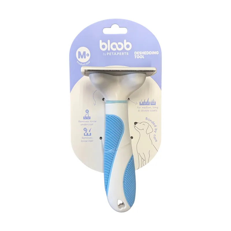 Bloob Cepillo Deslanador Subpelo para perros
