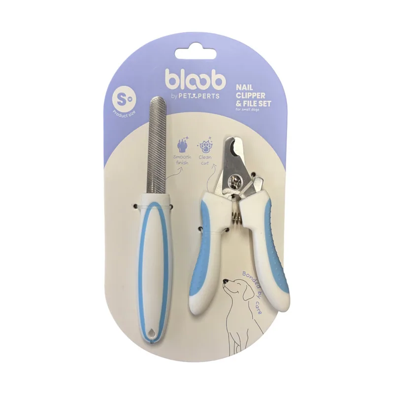 Bloob Set Cortauñas y Lima para perros