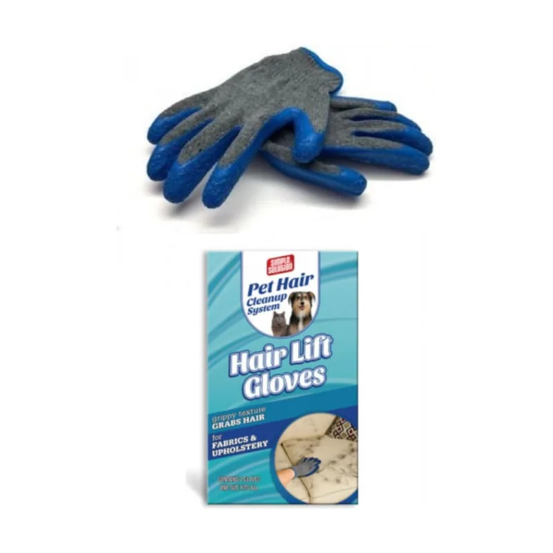 Simple Solution Simple Solutions Guantes de Limpieza de Pelos para perros y gatos