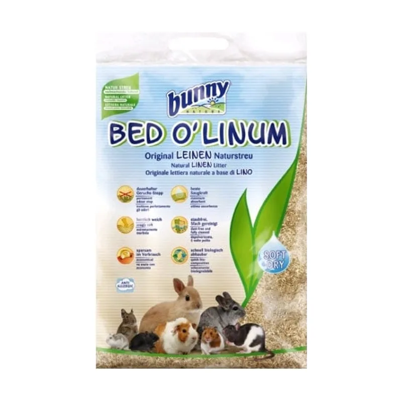 Bunny 35 L Lecho de Lino para roedores