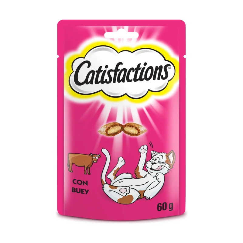 Catisfactions 60 g Premios de Buey