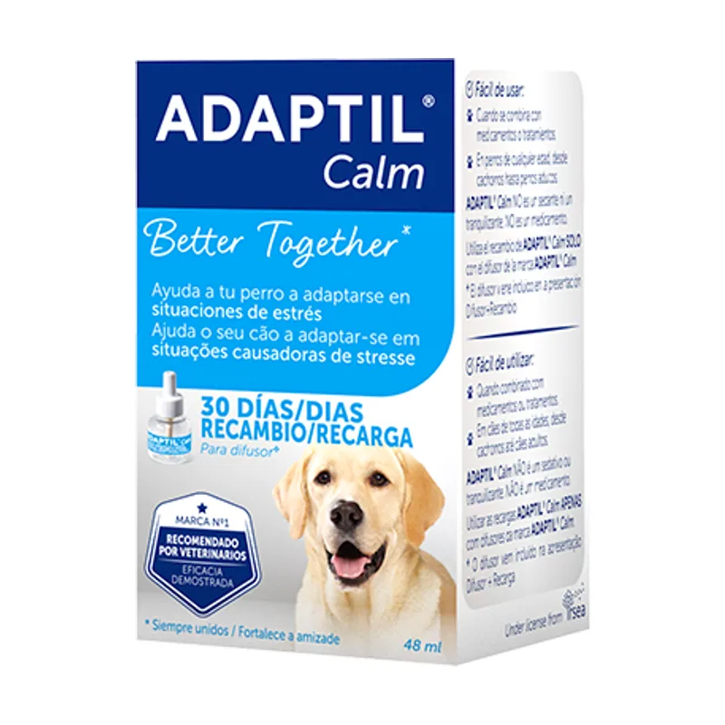Adaptil 48 ml Recambio Tranquilizante para perros