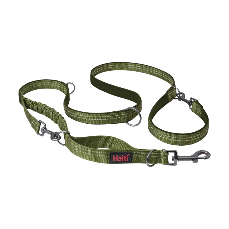 Company Of Animals Halti correa multifuncional verde para perros