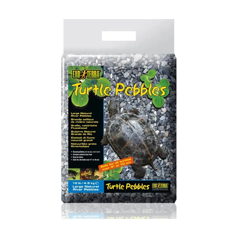 Exo Terra 4.5 kg Guijarro Natural de río para tortugas