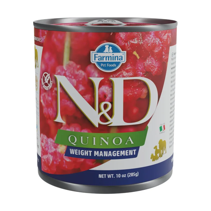 Farmina 285 g N&D Control de Peso Quinoa lata