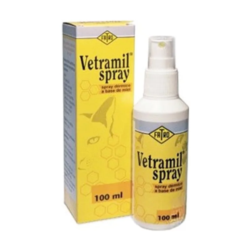 Fatro 100 ml Vetramil Spray Cicatrizante para perros