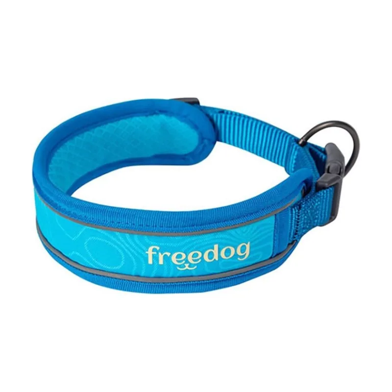 Freedog Cool Pro Tech Collar Refrescante Azul para perros