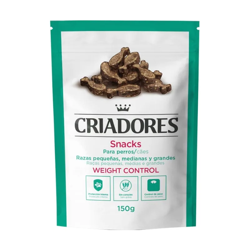 Criadores 150 g Bocaditos Adult Weight Control de Pollo