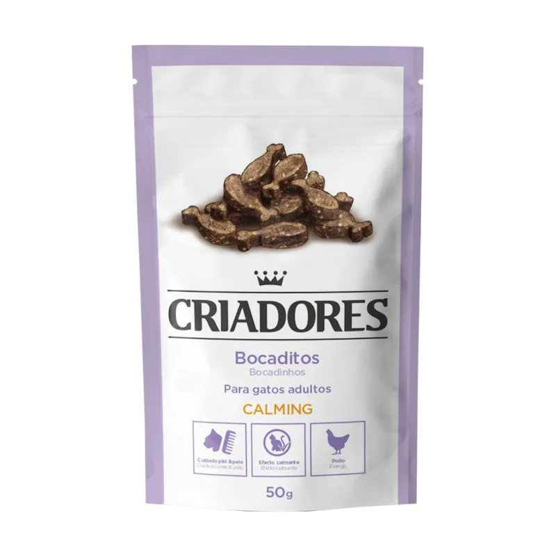 Criadores 50 g Bocaditos Calming de Pollo snack