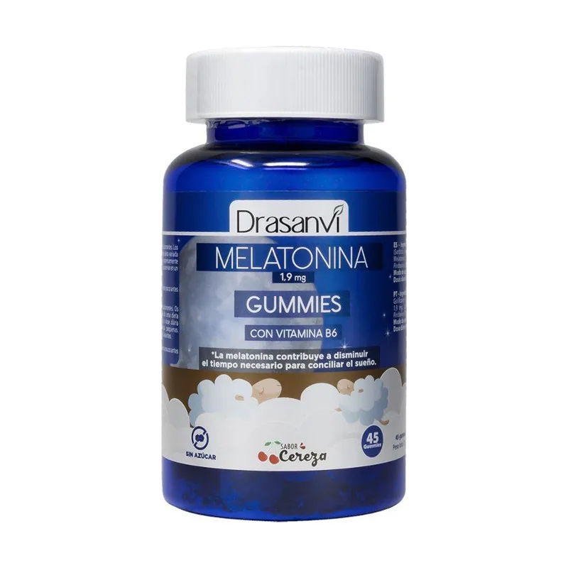 Drasanvi Melatonina 1,9 Mg + Vitamina B6 Cereza 45 Gominolas