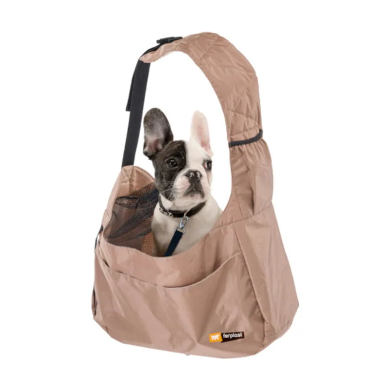 Ferplast Cruiser Bolsa Beige para Transporte de perros