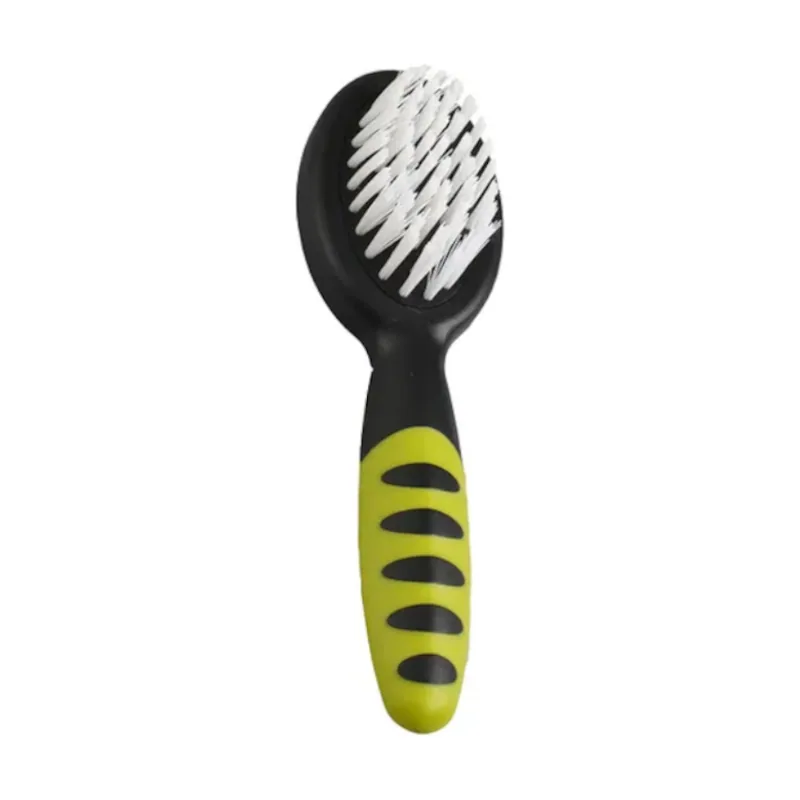 Flamingo Yellow Line Cepillo suave para perros