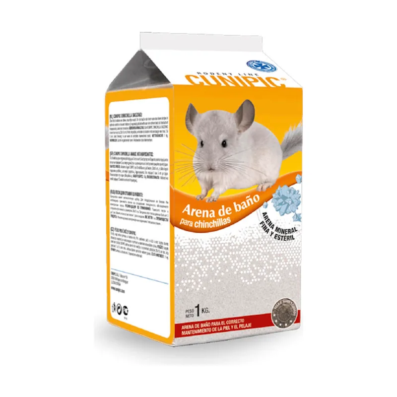 Cunipic 1 kg Arena de Baño para chinchillas