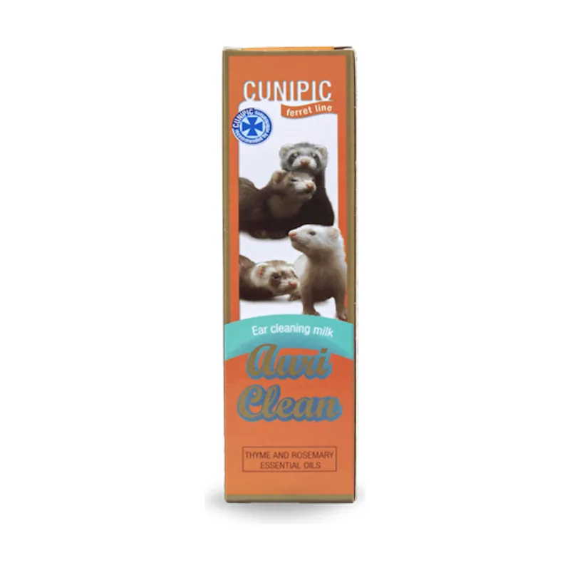 Cunipic 100 ml Auri Clean Limpiador de oídos para hurones