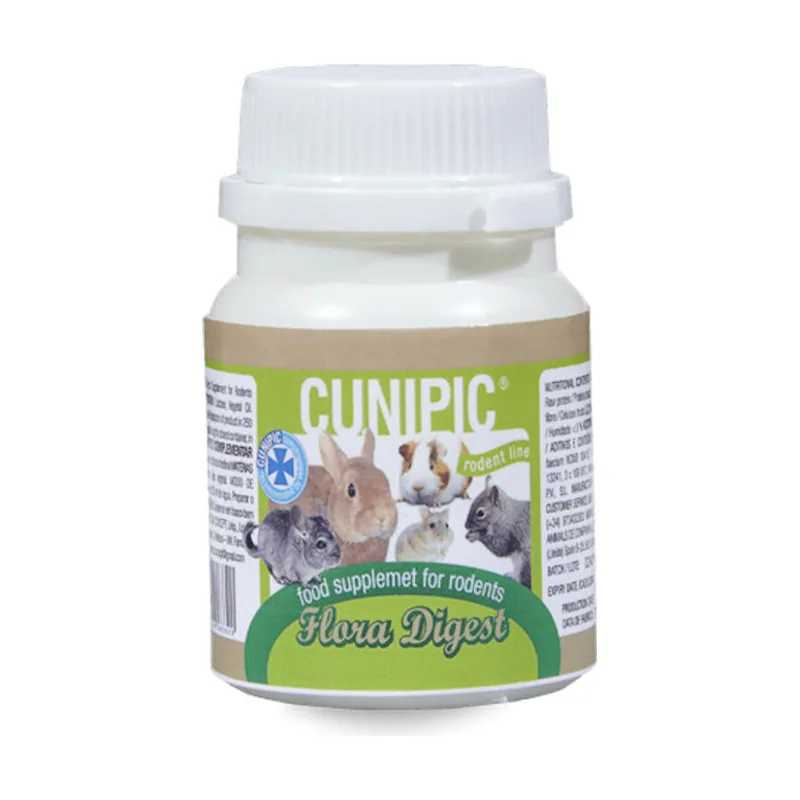 Cunipic 0.05 KG Flora Digest Suplemento para roedores