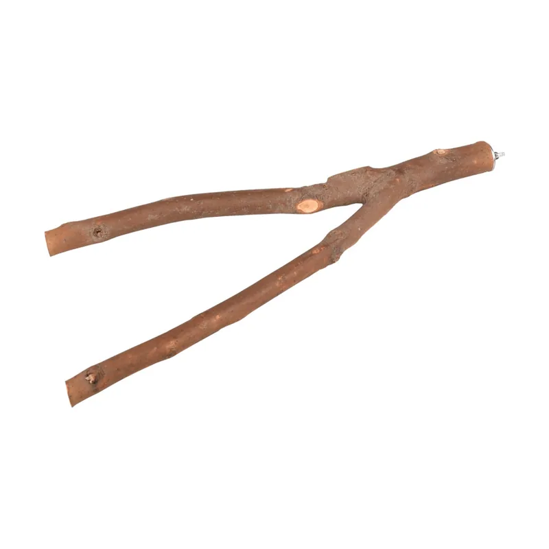 Flamingo Percha de madera en V para pájaros