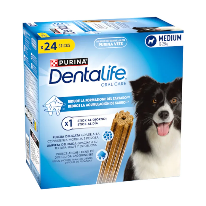 Dentalife 24 barritas Snacks Dentales