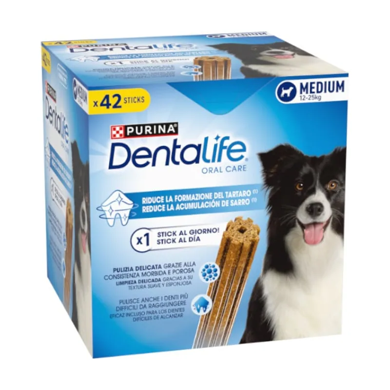 Dentalife 42 barritas Snacks Dentales
