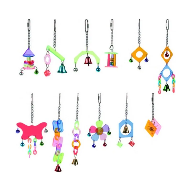 Flamingo Juguetes Colgantes para pájaros