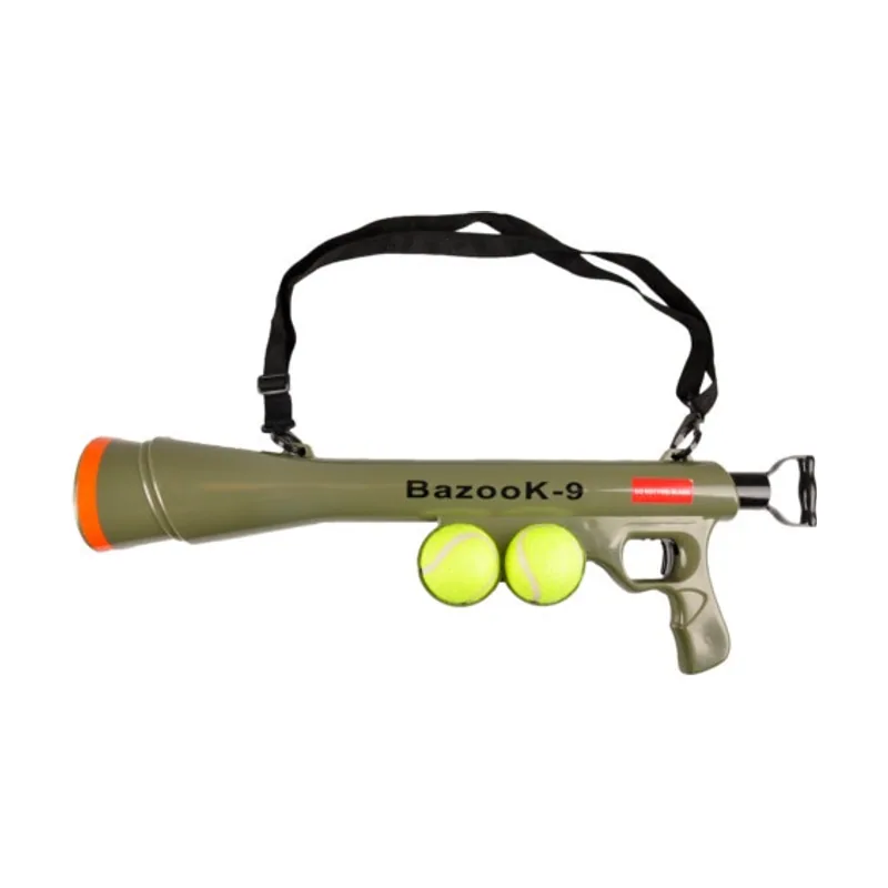 Flamingo Bazooka Lanzador de pelotas para perros