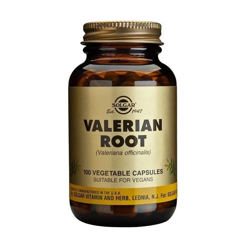 Solgar Valeriana Raíz Solgar 100 Cápsulas