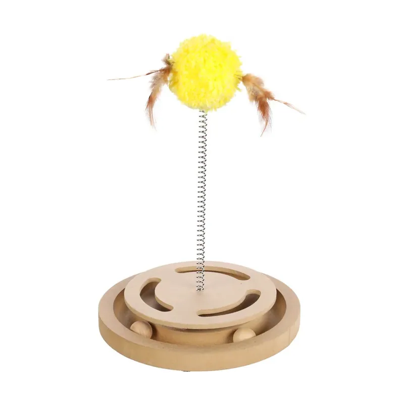 Flamingo Juguete Interactivo con Pelota para gatos