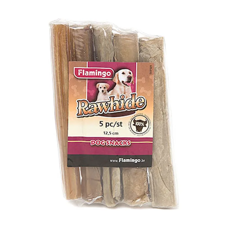 Flamingo 5 barritas Snacks Dentales Rawhide