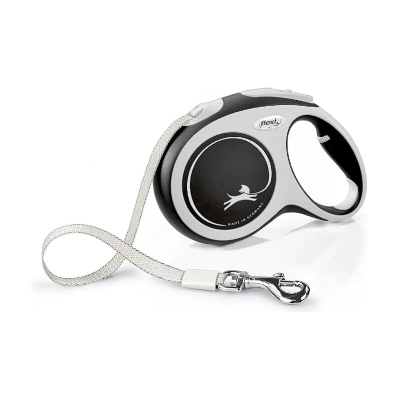 Flexi Comfort Correa Extensible Gris para perros