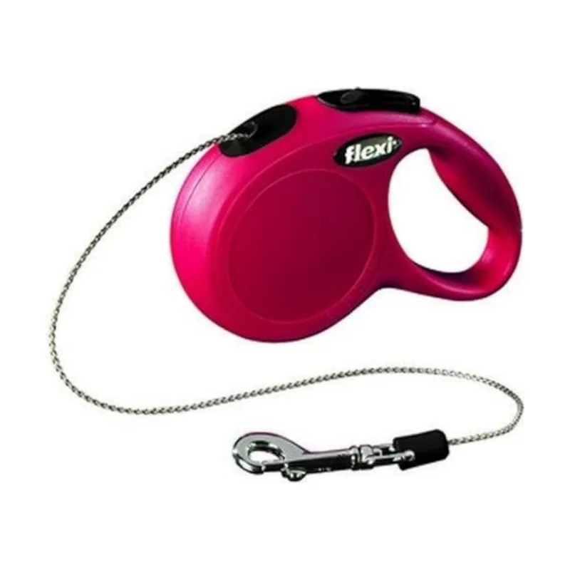 Flexi Classic Correa Extensible roja para gatos
