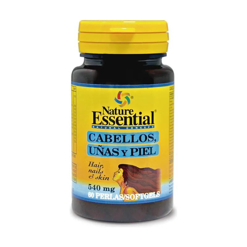Nature Essential Cabello Uñas Piel 540 mg 60 Cápsulas
