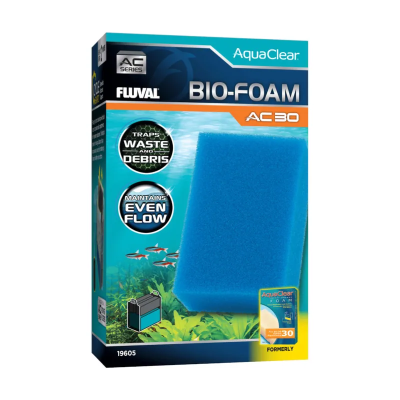 Fluval 0.02 KG AquaClear AC Bio-Foam Filtro de Esponja para acuarios