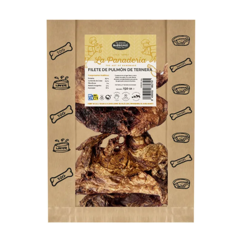 Hobbitalf 150 g Filete Pulmón de Ternera Snack