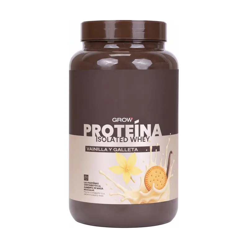 Grow Nutrition Proteína Whey Vainilla y Galleta 1 kg