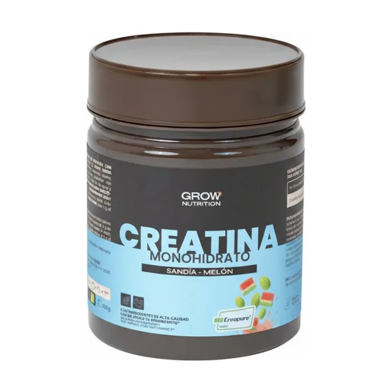 Grow Nutrition Creatina Monohidrato Creapure Sandía Melón 250 g