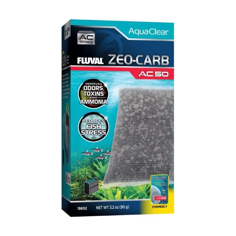 Fluval 0.12 KG AquaClear AC Zeo-Carb para filtro de acuarios